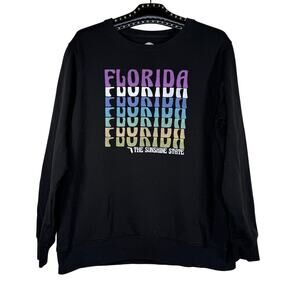 Home Free Women's Florida Sunshine State Pullover Sweatshirt XL